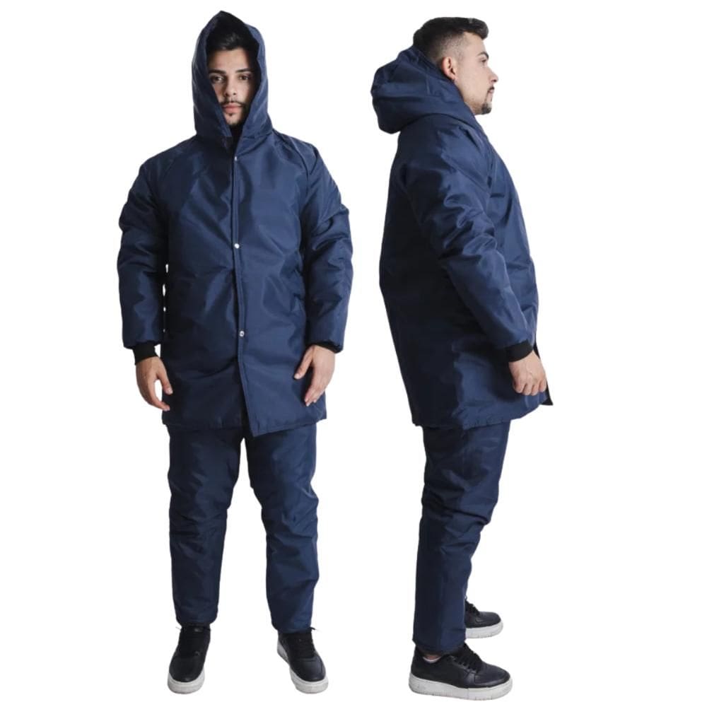 Conjunto Térmico Jaqueta Japona E Calça Nylon Para Câmara Fria CA Maicol