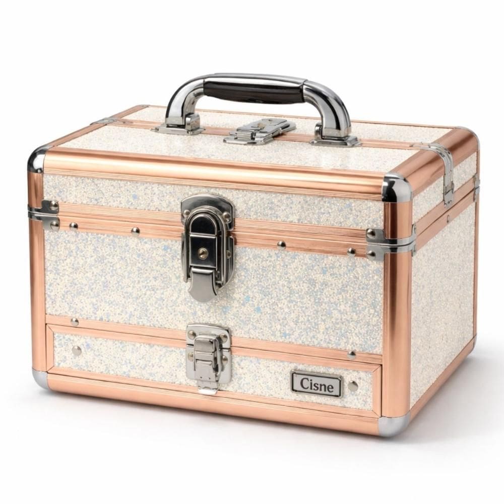 MP - Maleta de Maquiagem Cisne Linha Shine Br