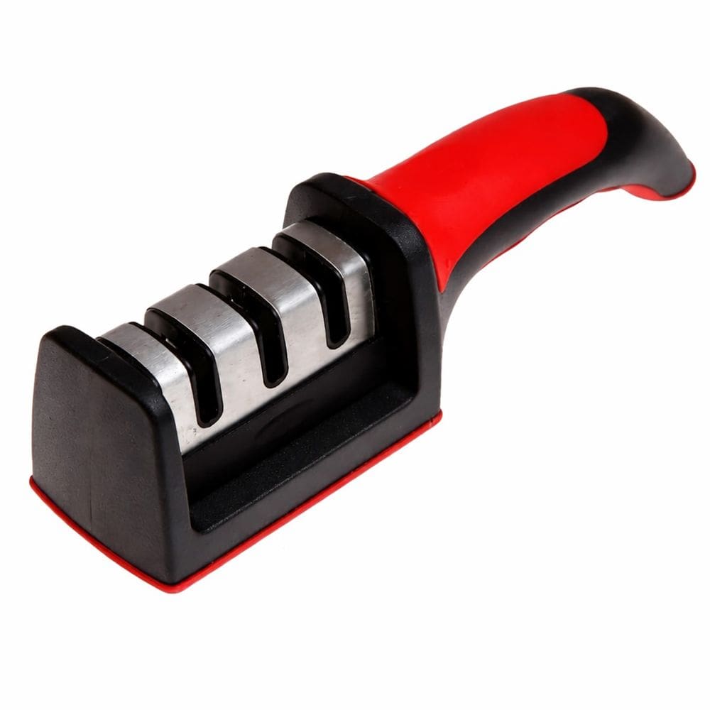 Afiador de Facas Inox 3 em 1 Manual