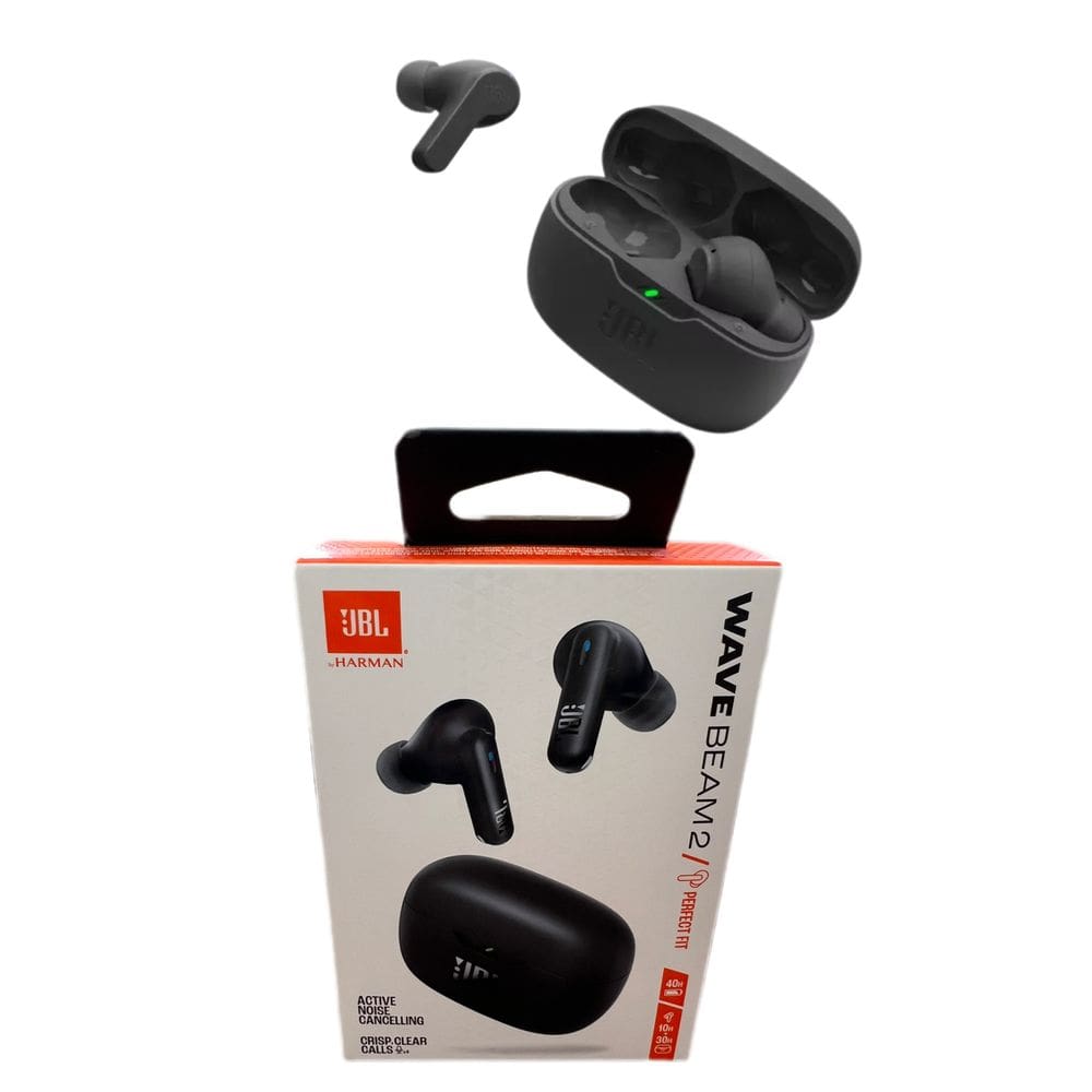 Fone De Ouvido Jbl Bluetooth Sem Fio Wave Beam 2 Jbl Preto