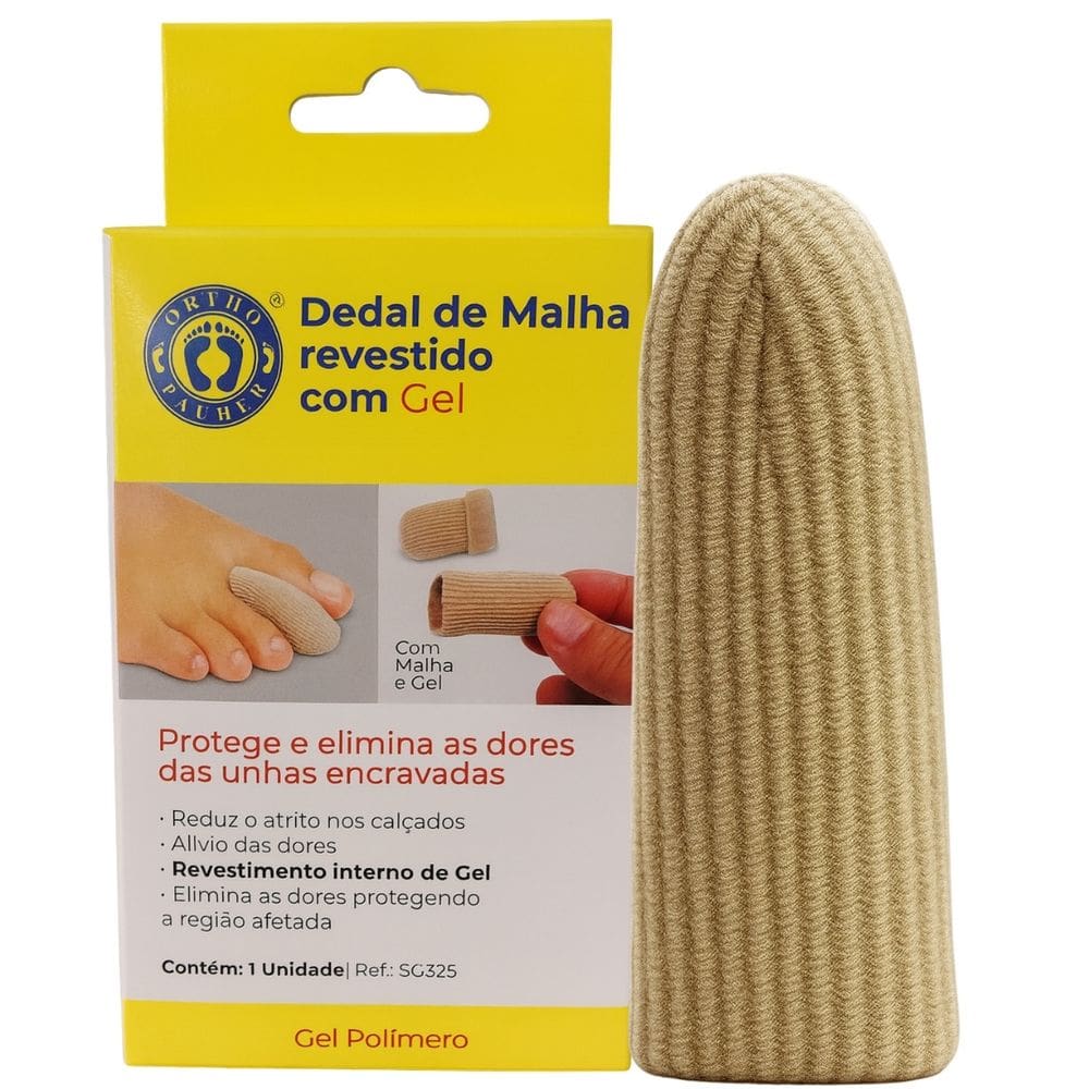 Dedal de Malha Revestido Gel Ortho Pauher