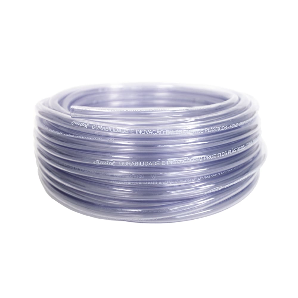 Mangueira Siliconada Cristal Reforçada Com Bitola 5/16” E Espessura De 1,3mm Durín