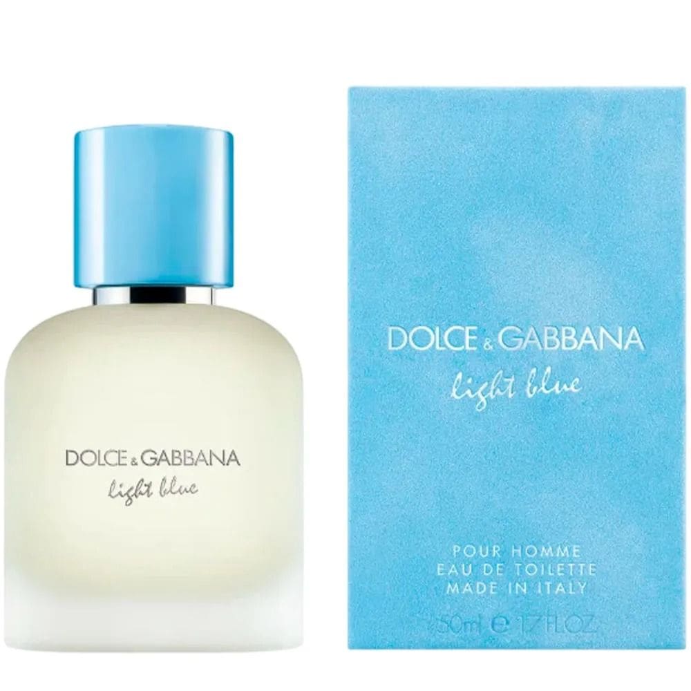 Perfume Dolce&Gabbana Light Blue Pour Homme Eau De Toilette 50ml (nova embalagem)