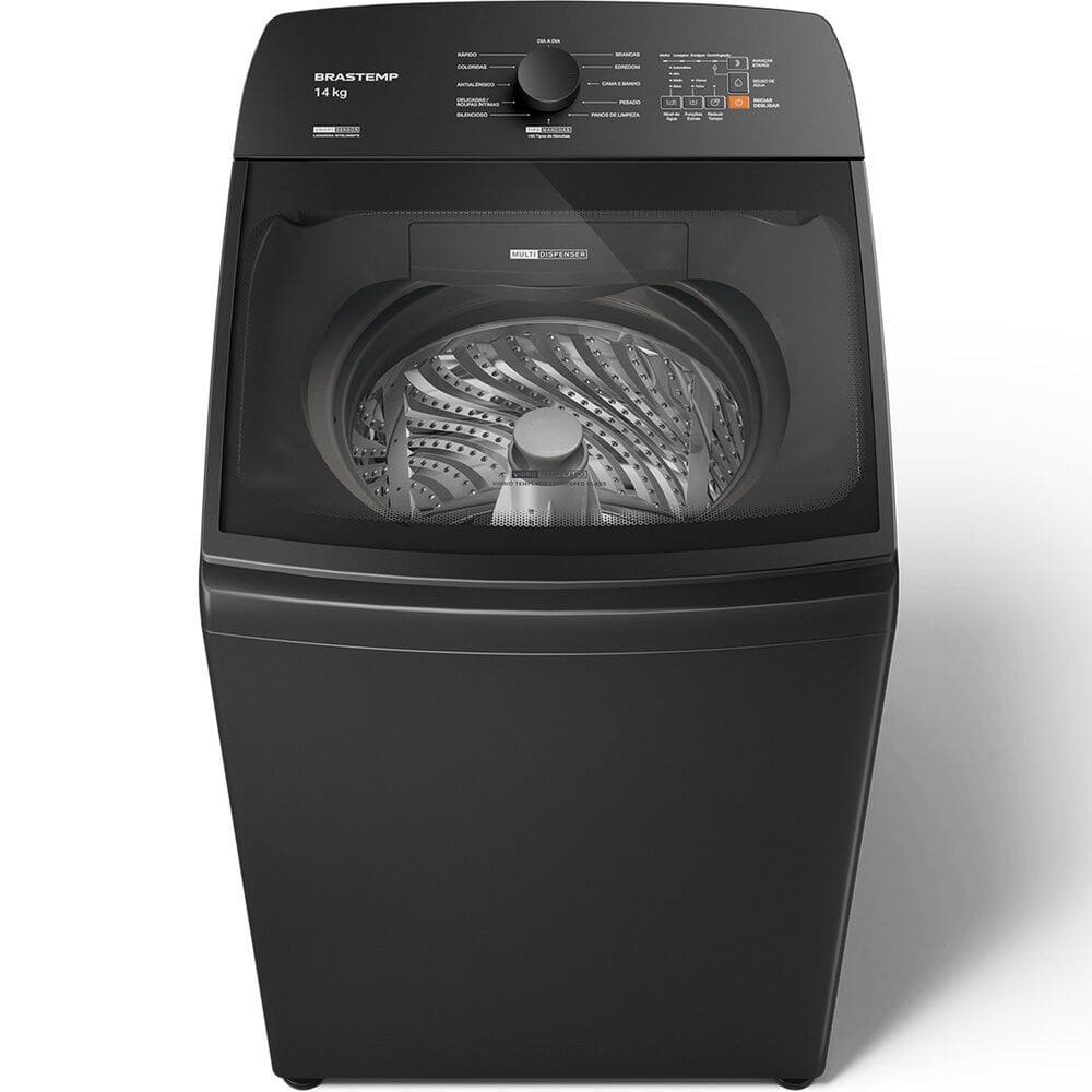 Maquina de Lavar BWJ14A9 14kg Smart Sensor Reduzir Tempo Brastemp