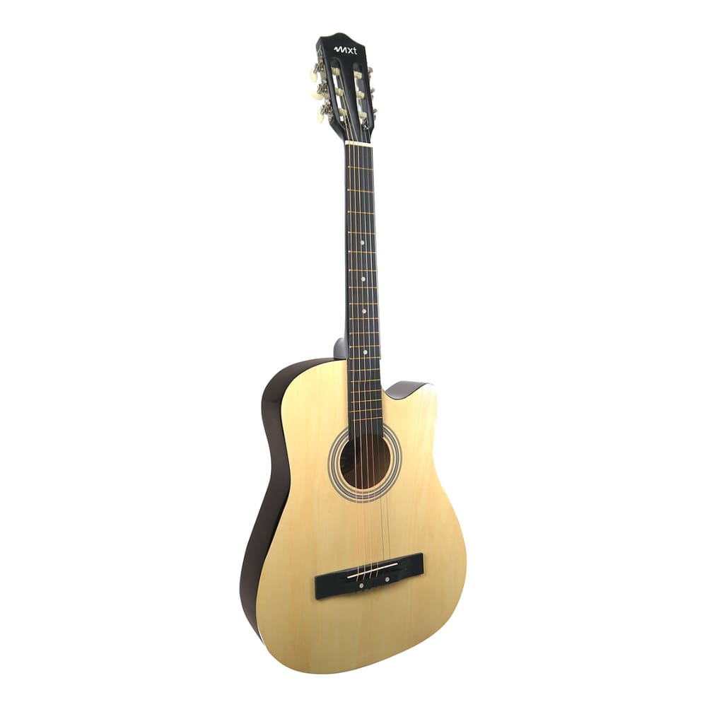 Violão Acústico Mxt 38A NTC Aço Cutway Tensor Ajustavel