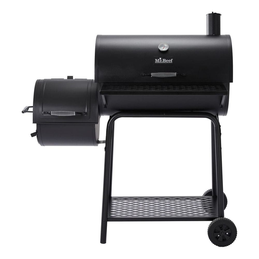 Churrasqueira Pit Smoker A Carvao Defumador 2 Em 1 - Grill