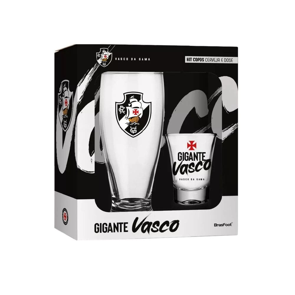 Kit 2 copos - Munich e Dose - Vasco - Brasfoot