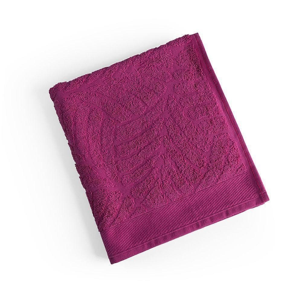 Toalha De Rosto Native Fio Penteado Jacquard Folhas 01 Peça 100% Algodão - Pitaya