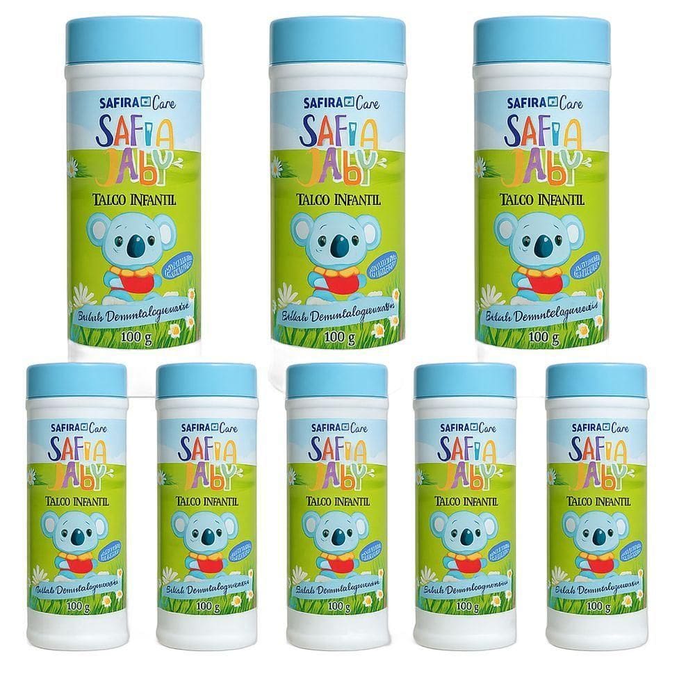 Talco Infantil Menino Safira 100gr - 6un