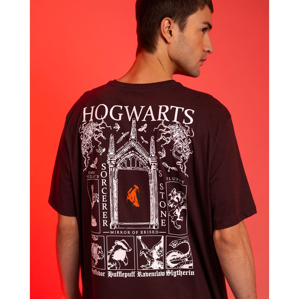 Camiseta Harry Potter - Hogwarts - Piticas