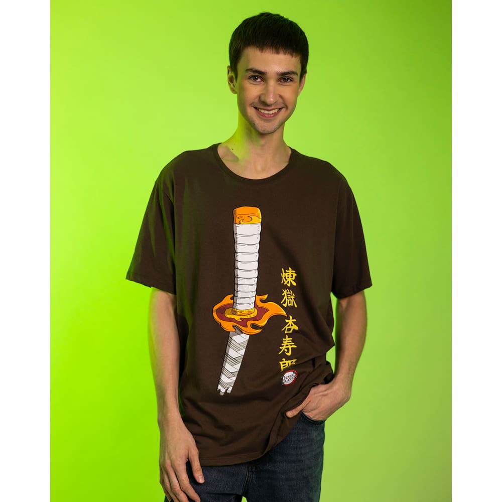 Camiseta Demon Slayer - Kyojuro Rengoku - Piticas