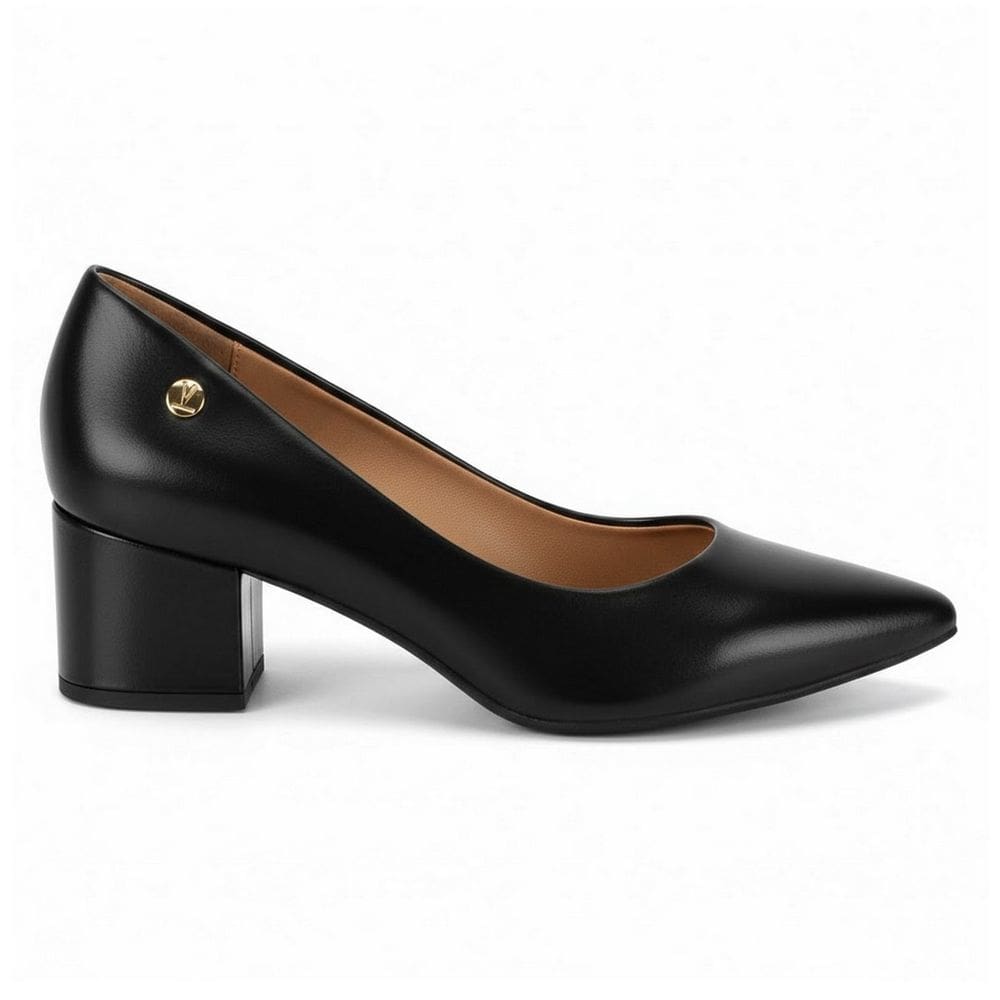 Scarpin Feminino Salto Baixo Vizzano Bico Fino 1220.315