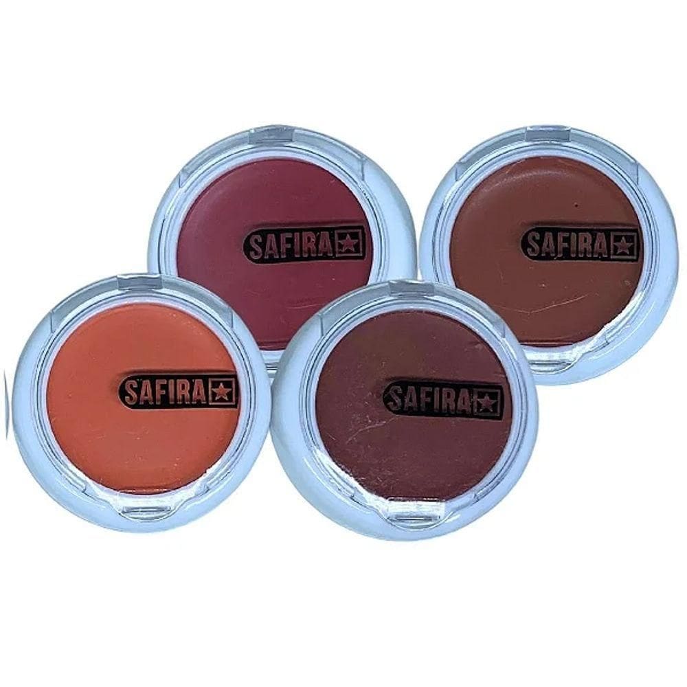 Mini Blush Cremoso Safira - 4un