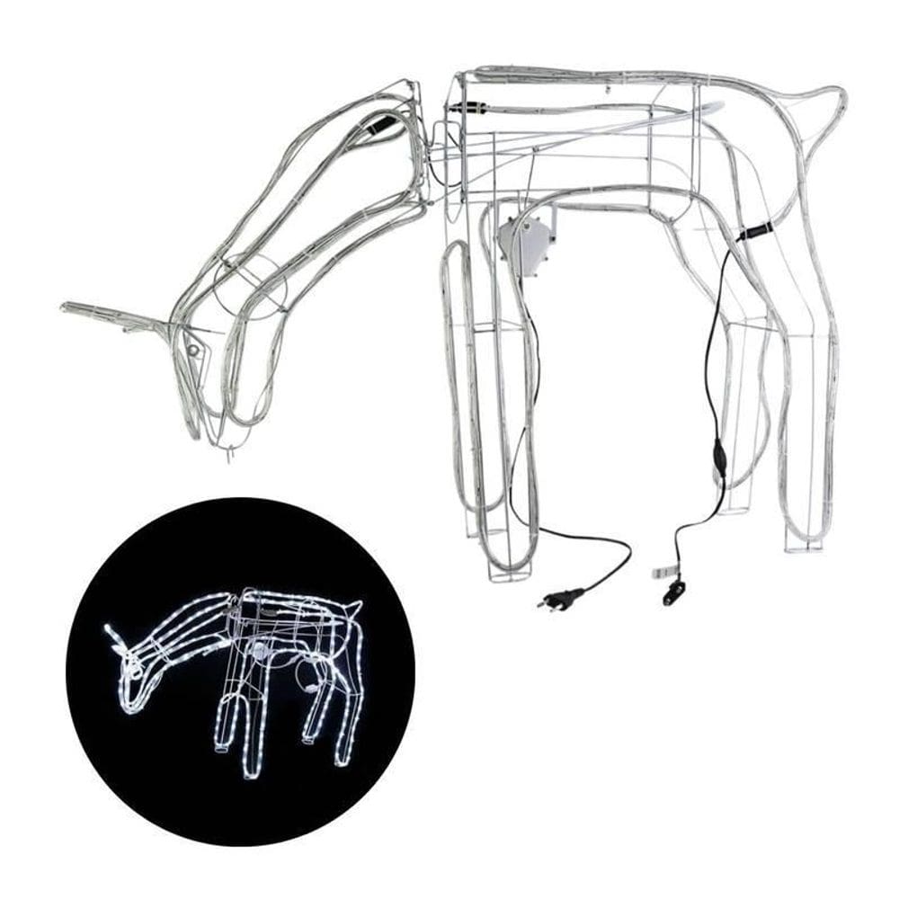 Rena Mangueira De Led Cor Branco Frio Com Movimentos 220V