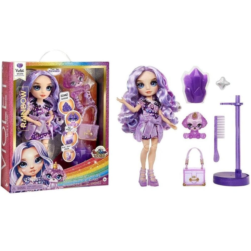 Boneca Classic Rainbow High Fashion Doll Violet 28Cm