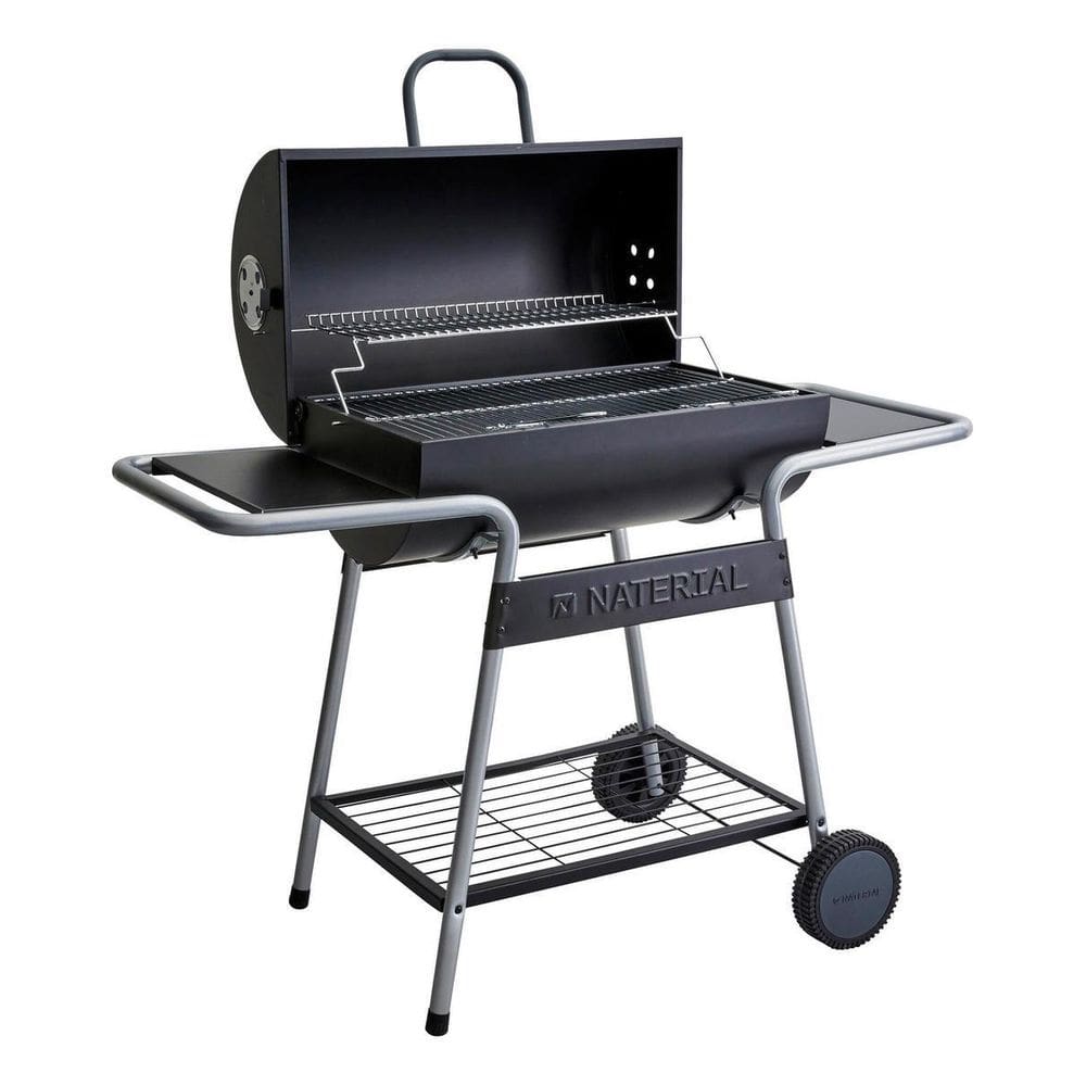 Churrasqueira Americana A Bafo Carvao Preta - Grill