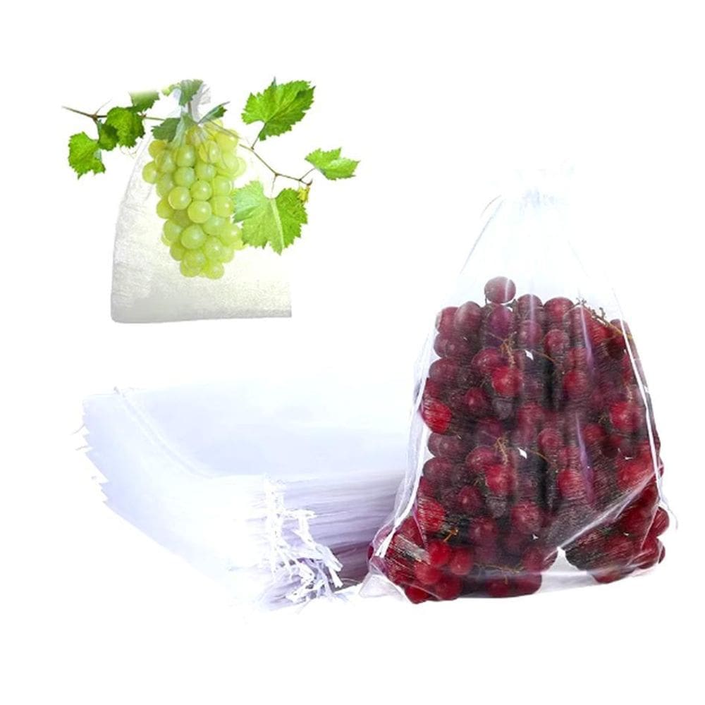 50 Saquinhos Organza 20X30 Ideal Para Proteger Frutas No Pé