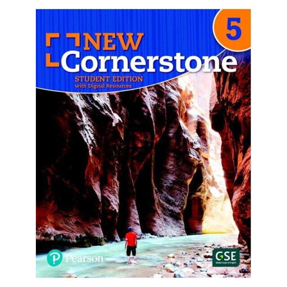 New Cornerstone 5 Student Book A/B With Digital Resources + Benchmark Yle