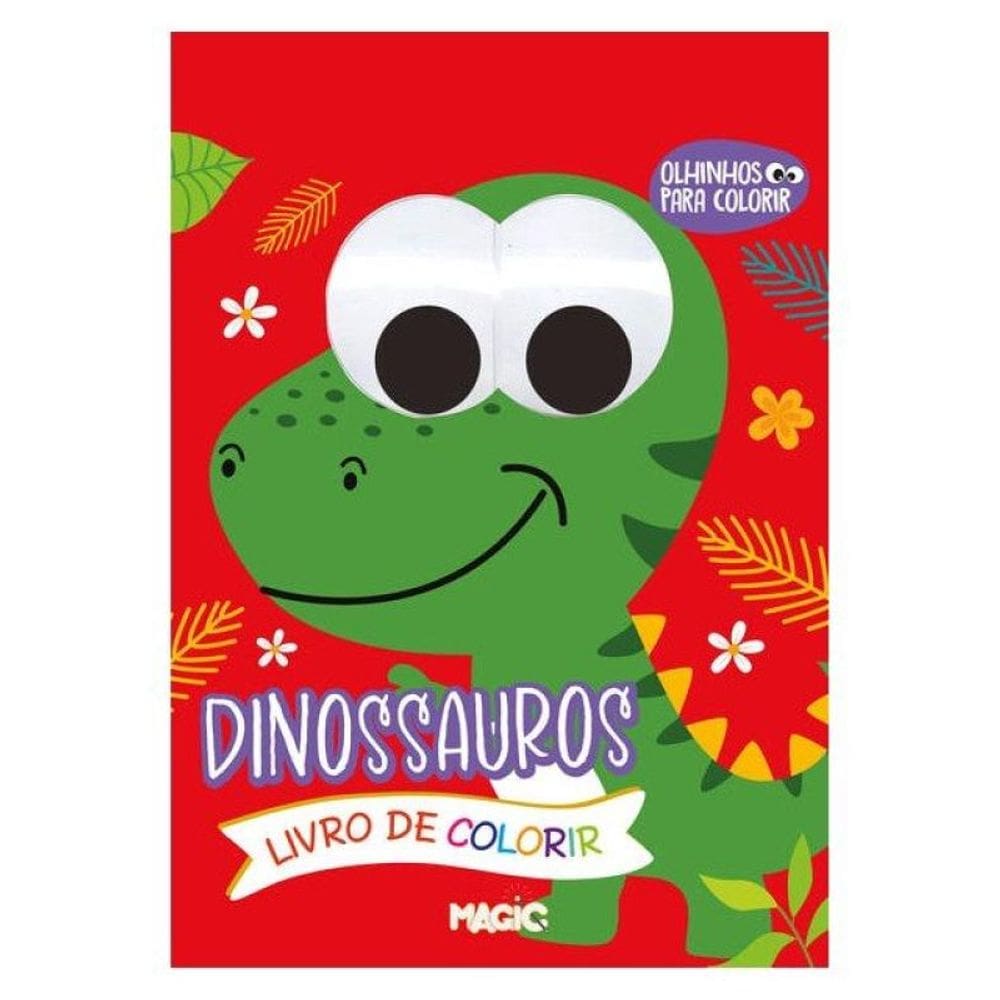 Dinossauros - Olhinhos Para Colorir