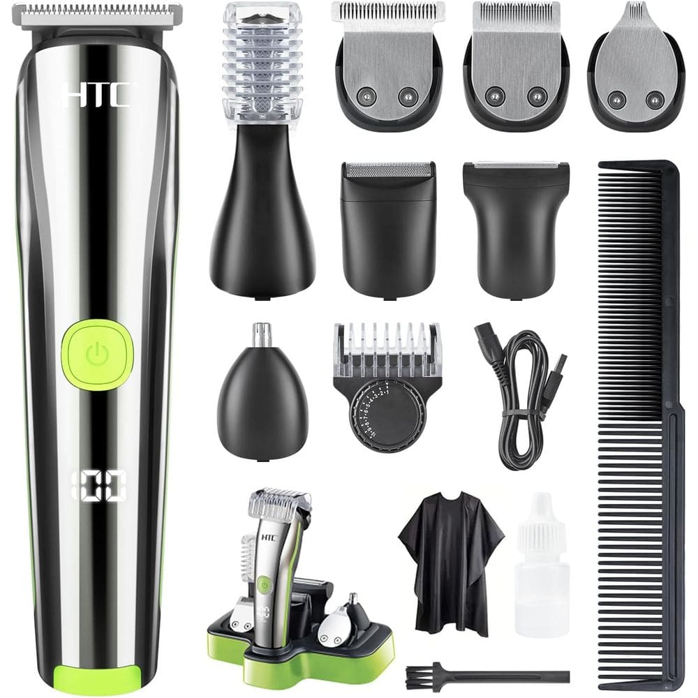 Maquina Cortar Cabelos sem Fio Multigroon 12x1 Digital