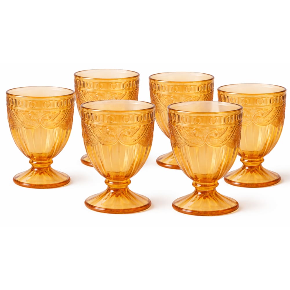 Jogo de Taças Luxx Ellegance 190ml Crystal Ambar