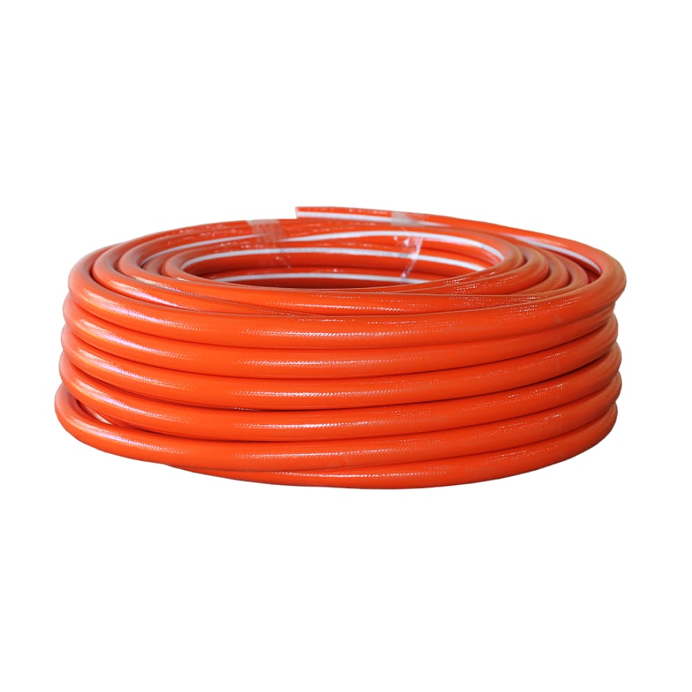 50 Metros De Mangueira Trançada Siliconada Jardim Premium Com Bitola 1” E Espessura 2,3mm Durín