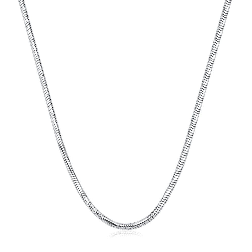 Corrente De Prata Masculino 925 Rabo De Rato 60cm