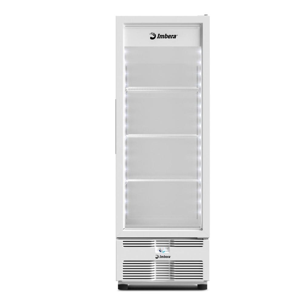 Congelador Imbera Max Porta Sólida  Evz21 Full White 594L