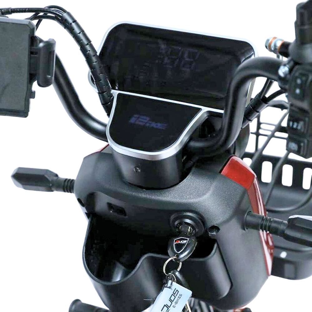 Triciclo Elétrico 750W Fenix Grafite Tração Reduzida Freio no Pé - Não Precisa de CNH