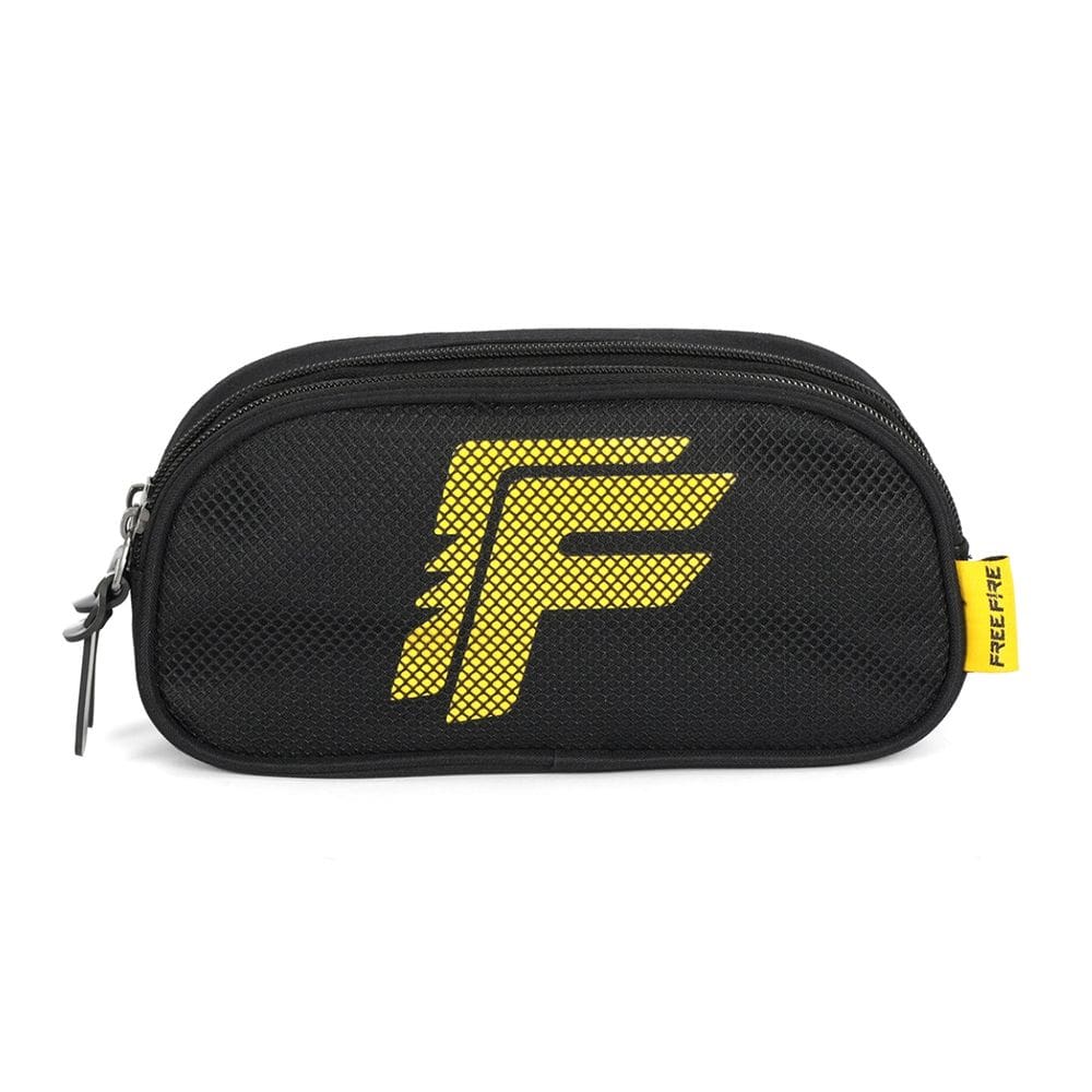 Estojo Duplo Free-Fire Batalha Real Meninos Juvenil