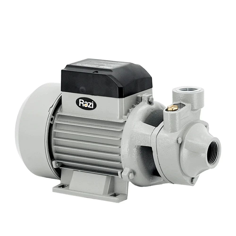 Bomba de Água Periférica 1cv Razi, Alta Pressão 60mca, Vazão 2400lh, Sucção 8m