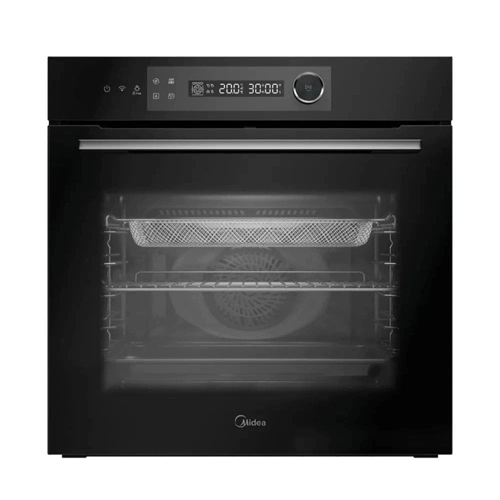 Forno Elétrico de Embutir Midea 80L Touch Smart, Com Função AirFryer, Timer Digital e Iluminação interna