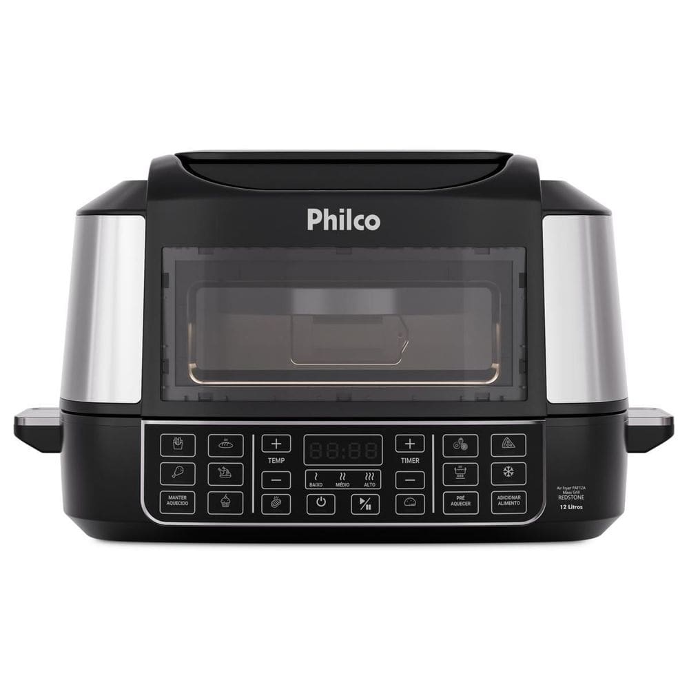 Air Fryer Philco 12L 15 em 1 Maxx Grill Redstone 1800W PAF12A