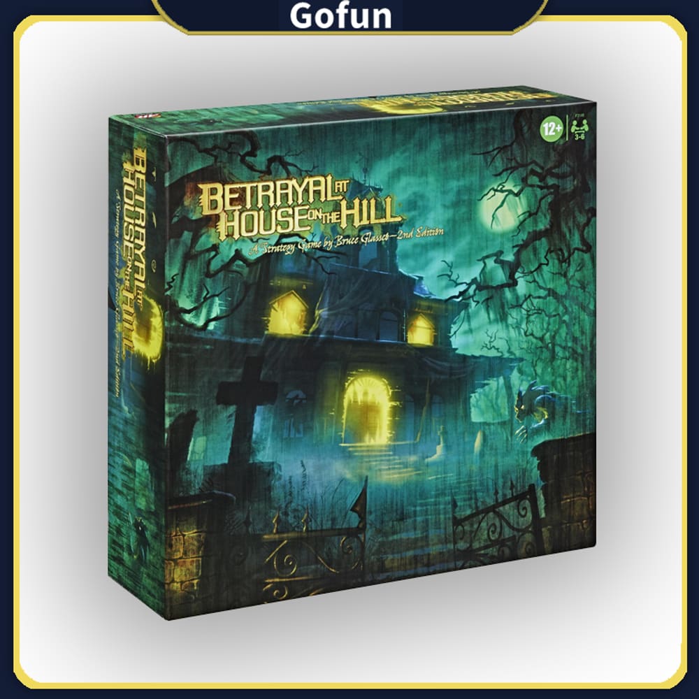 Jogo de Tabuleiro Hill Betrayal at House on the Hill Family 12+
