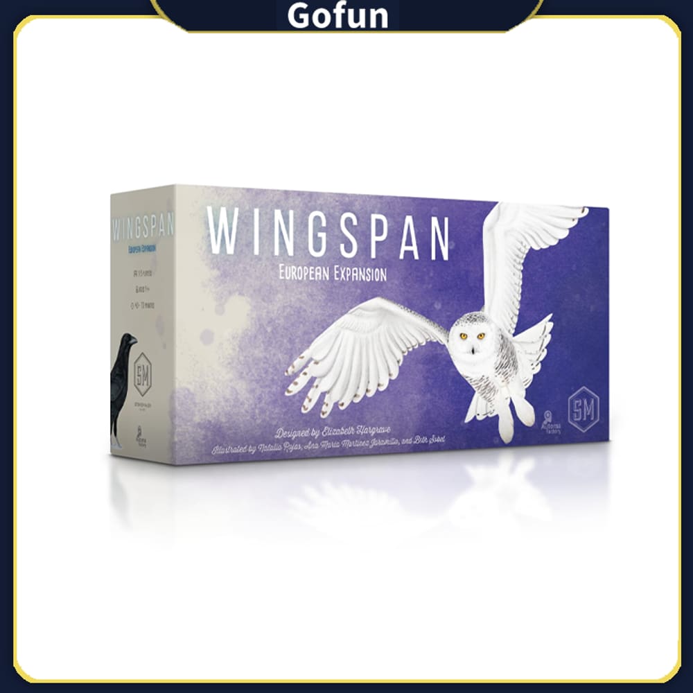 Jogo de tabuleiro Wingspan European Edition para festa em família