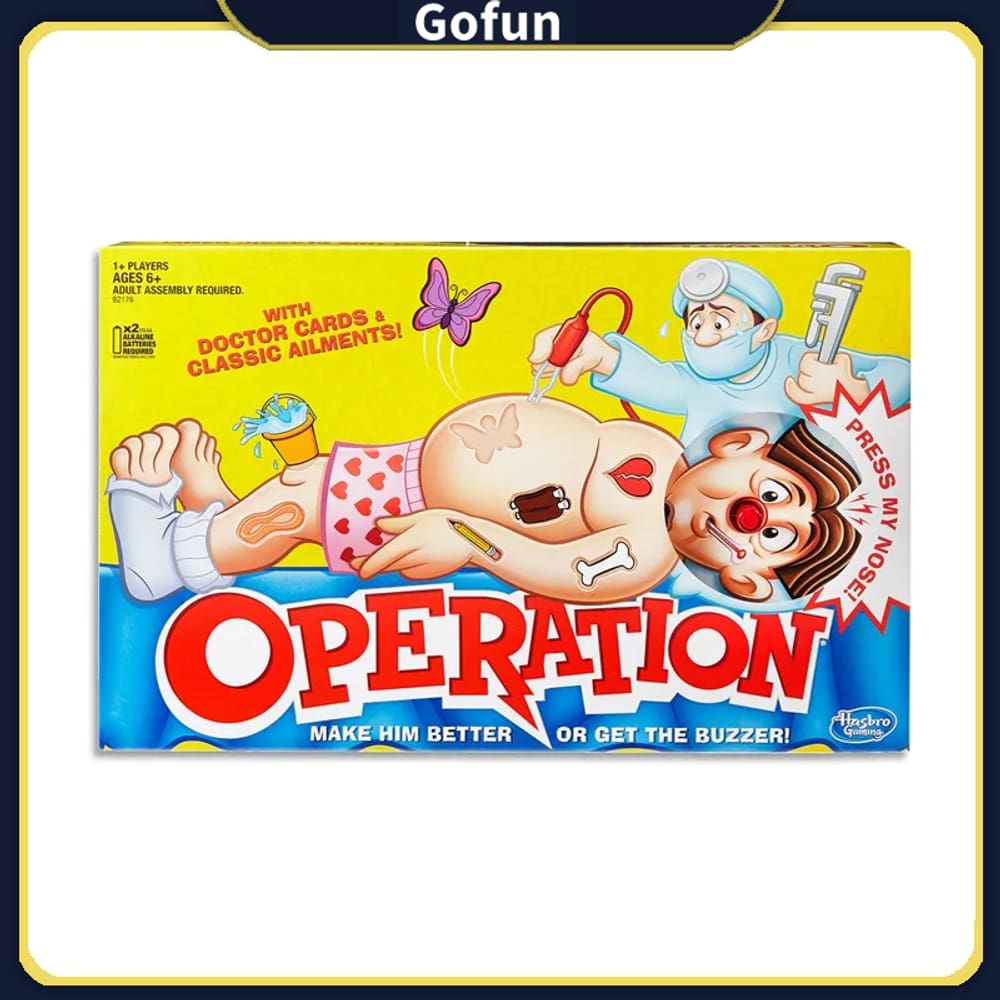 Jogo de Tabuleiro Hasbro Classic Operation Family 6+ Years