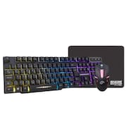 Kit Teclado Gamer K-Mex KM52 + Mouse MOA8 + Pad FX-X2218