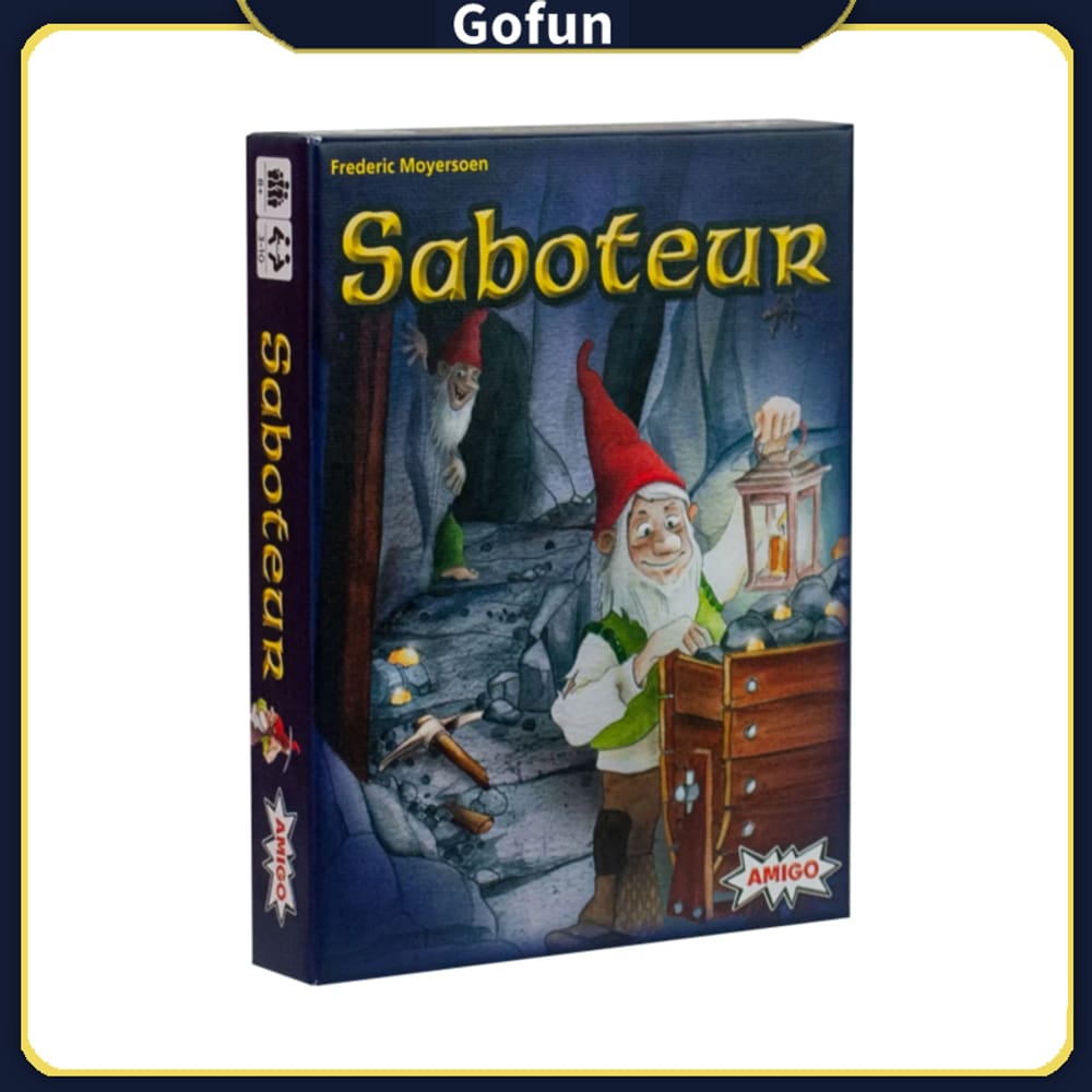Jogo de tabuleiro Saboteur Card for Family Party Game