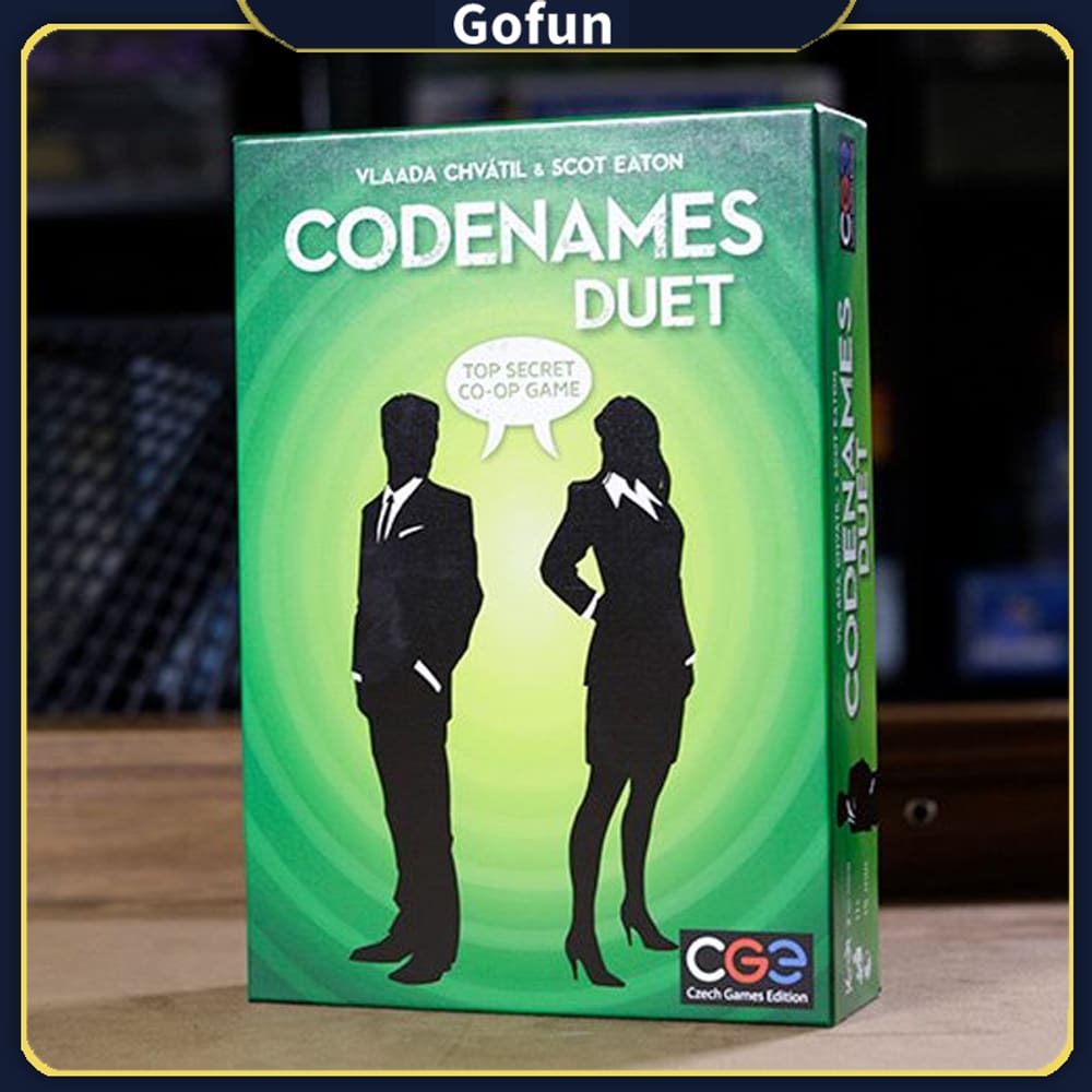Jogo de tabuleiro Codenames Duet for Family Party Game