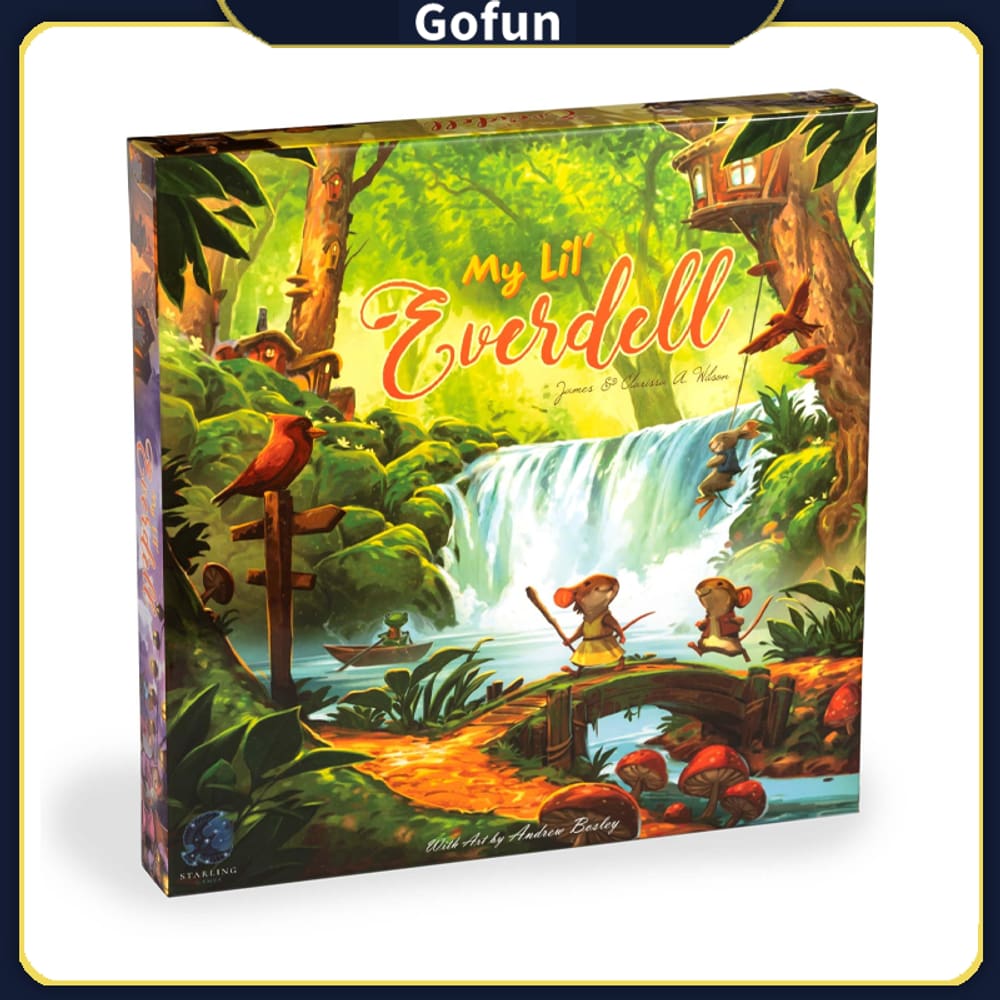 Jogo de tabuleiro My Lil` Everdell Family Kids 6+ 2-4 jogadores 30min