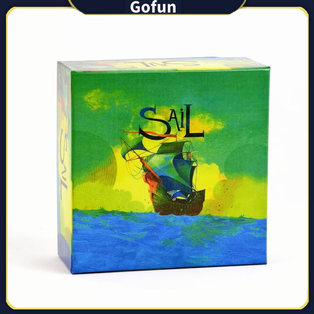 Jogo de tabuleiro Sail Co-op Trick para 2 jogadores e 20 minutos de tempo de jogo