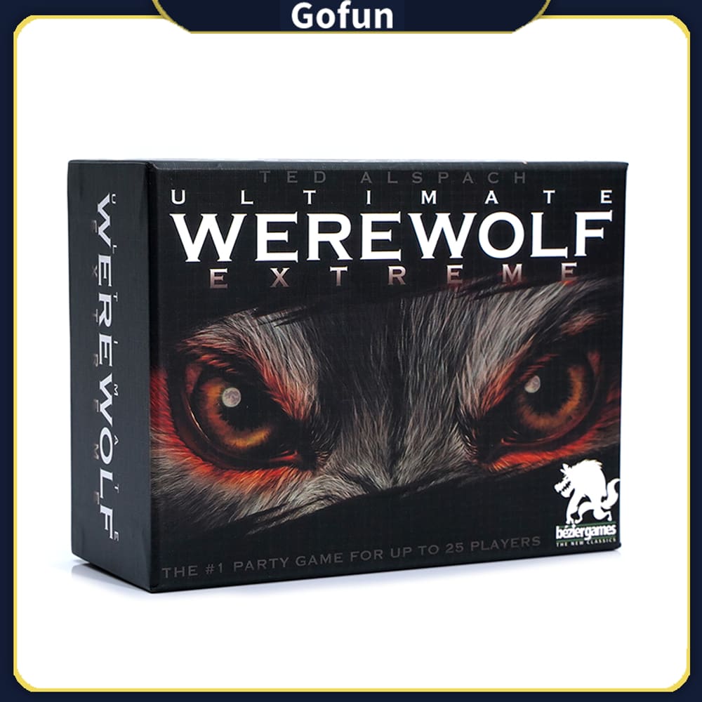 Jogo de tabuleiro Ultimate Werewolf Extreme, versão em inglês