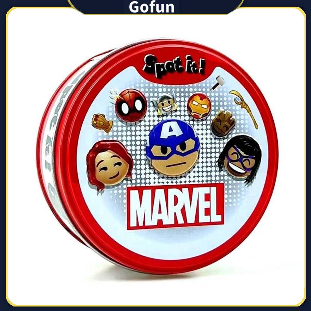 Jogo de cartas Marvel Dobble Minions para maiores de 6 anos, 2 a 8 jogadores