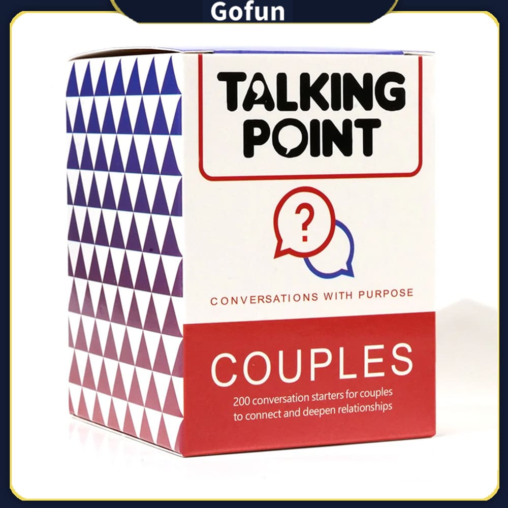 Jogo de cartas Talking Point Couples Pack para jogo de festa em família