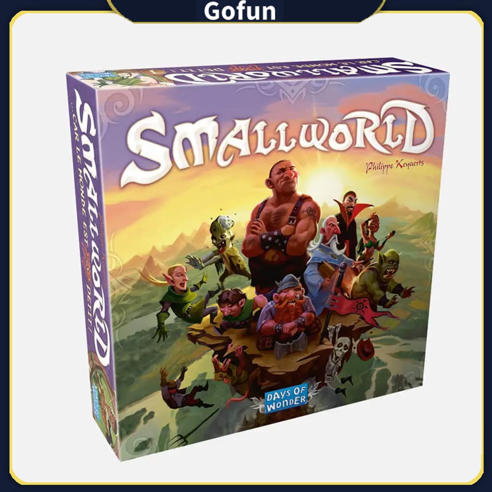 Jogo de tabuleiro Small World para festa familiar de 8 anos ou mais
