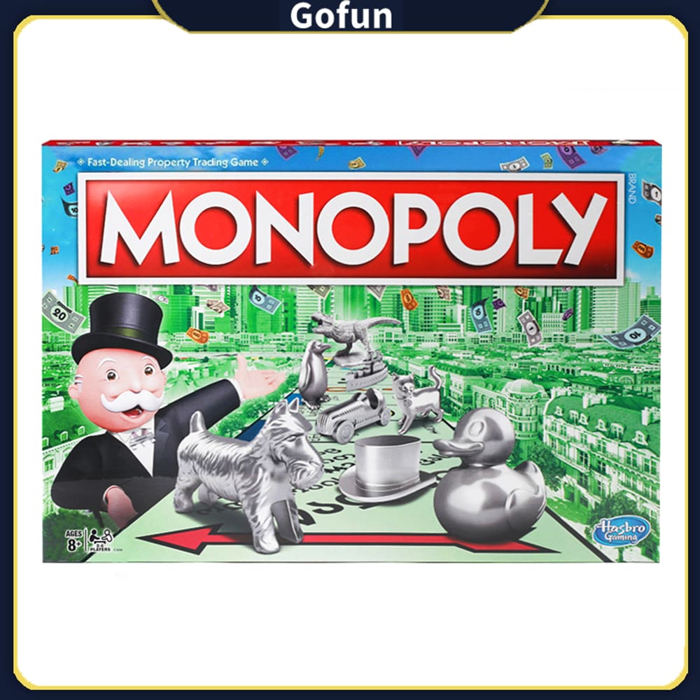 Jogo de tabuleiro MONOPOLY Classic Fast Dealing Property Trading