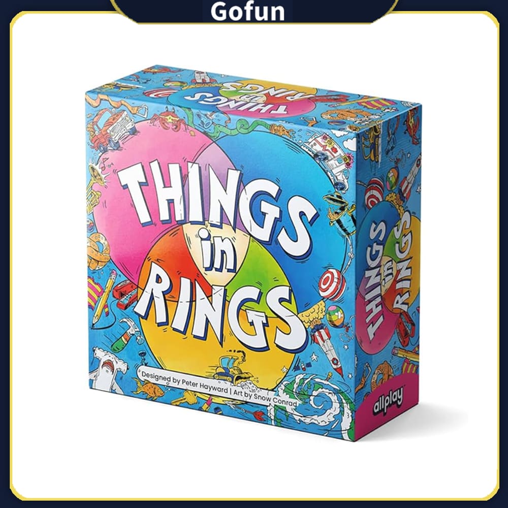 Jogo de tabuleiro Things in Ring Thoughtful Quick Play para adultos