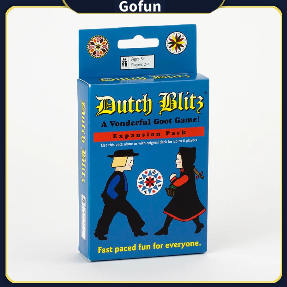 Pacote de expansão Dutch Blitz Blue para 8 jogadores