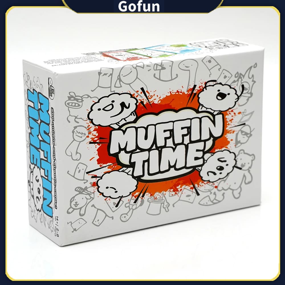 Jogo de tabuleiro de cartas Muffin Time for Family Party Game