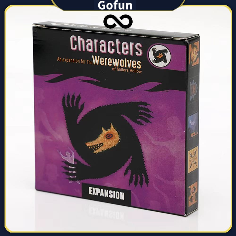 Expansão de personagens de jogos de cartas Werewolves of Miller`s Hollow
